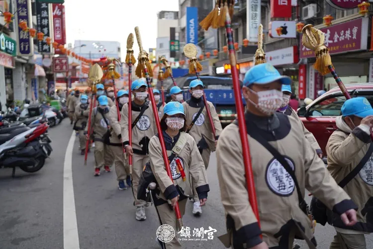 大甲媽祖9天8夜遶境昨天深夜正式啟程。翻攝鎮瀾宮臉書