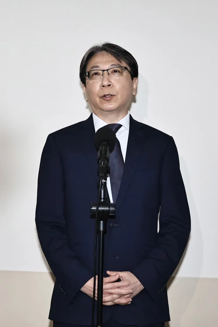 蔡明彥示警中共對台認知作戰的手法。施昂強攝