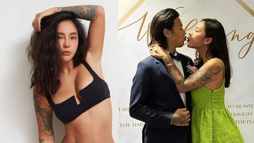 梁云菲私密片外流報案蒐證 男友牽手同行一起承擔