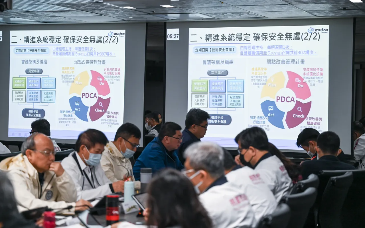 机场捷运运量回升。桃园市府提供