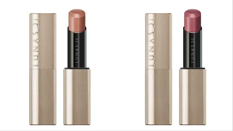 魅力豐潤艷唇膏#11（左）、魅力豐潤艷唇膏絲緞光#01（右），各1400元。品牌提供