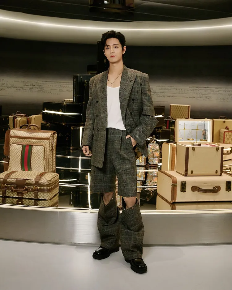 中國男星肖戰。品牌提供