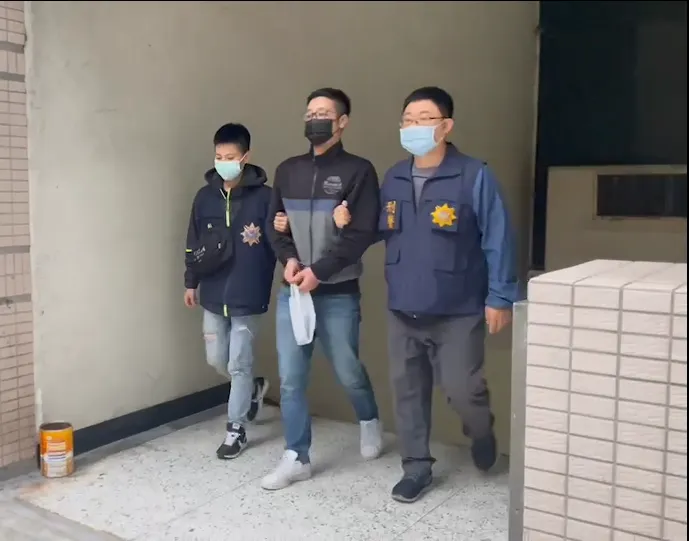 陳男為竹聯幫靜安會成員。翻攝畫面