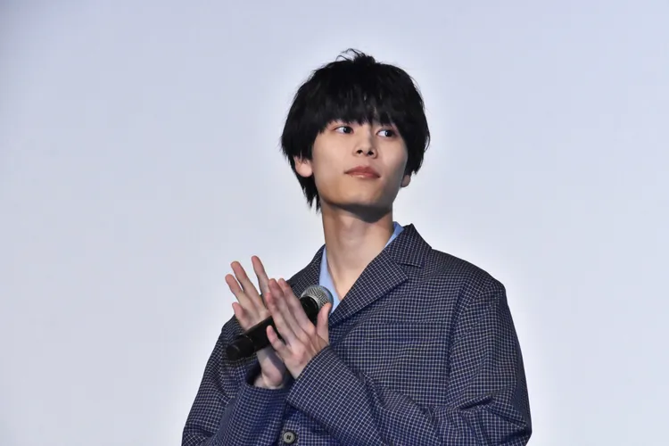 萩原利久在謝票會上分享自己的拍攝花絮。采昌國際多媒體提供