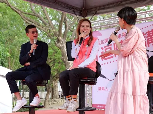 吳若權台南講唱會!第一次幫政治人物站台 讚郭貞慧是政壇活水
