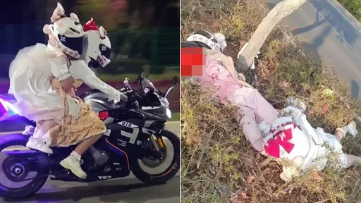 重機網美16歲載21歲自撞雙亡 不聽勸反嗆網友「危險你媽」20天後真沒命