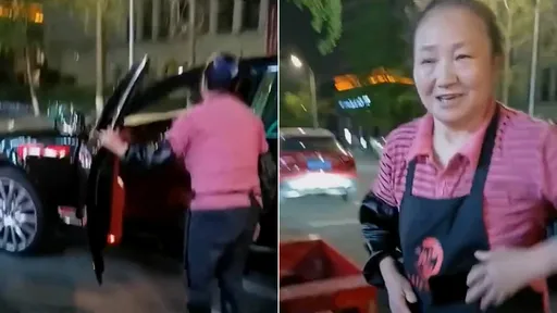 飯店洗碗阿姨「坐賓利上下班」　坦言不缺錢：一天不洗碗渾身難受