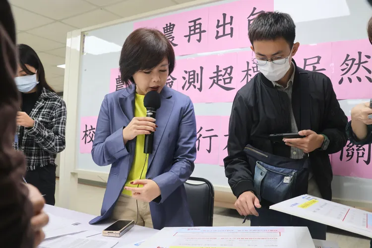 游淑慧砲轟，北農從頭到尾都狀況外。彭欣偉攝