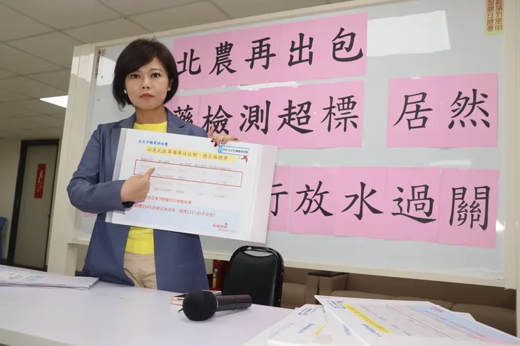 游淑慧直言，北農人治情況嚴重。彭欣偉攝