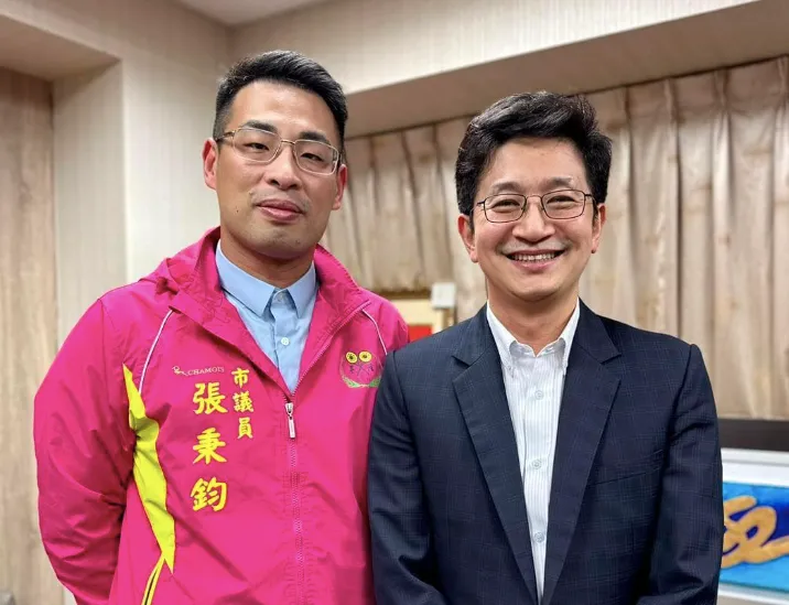 蔡適應送上祝福，希望集結所有力量讓「總統立委雙贏」。翻攝蔡適應臉書