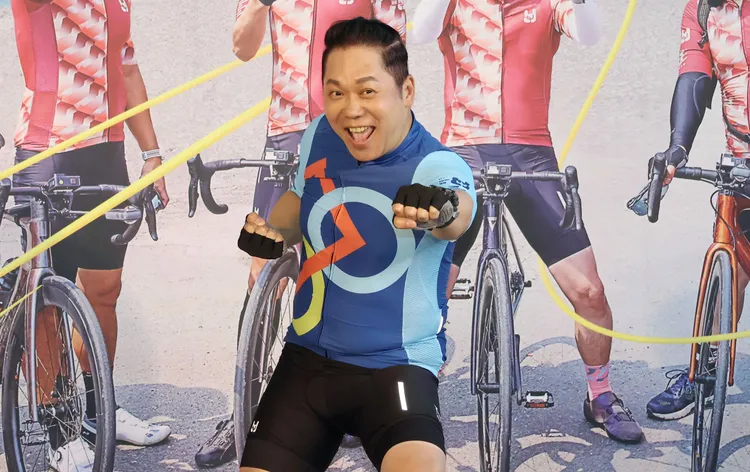 卜學亮穿車衣相當合身。莊宗達攝