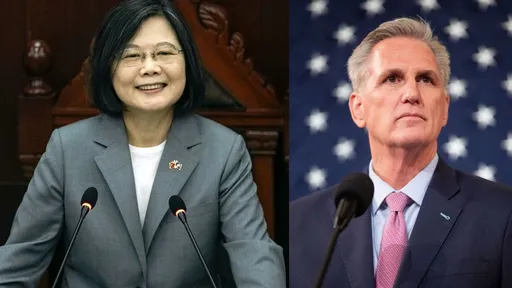 蔡總統將見麥卡錫 會後兩人發表公開談話