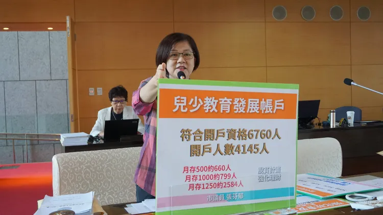 張芬郁呼籲社會局關心兒童社會安全網問題。張芬郁辦公室提供