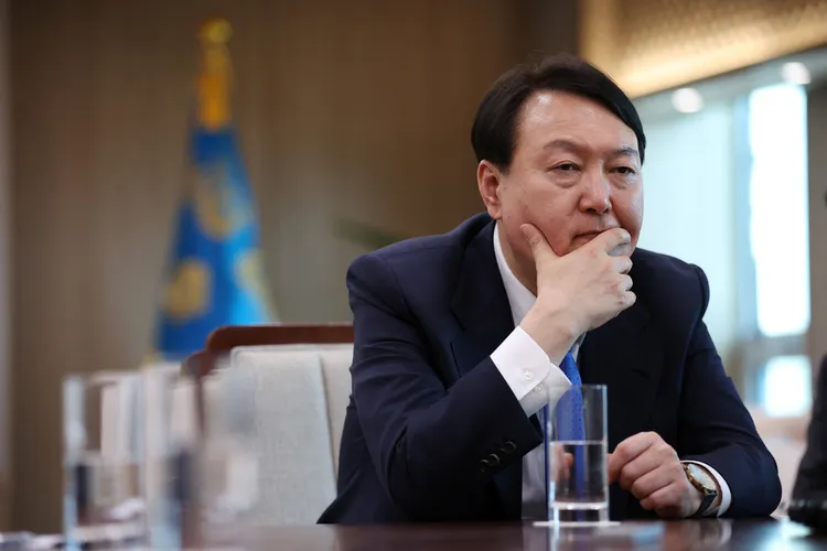 尹錫悅露口風表示可能對烏克蘭提供軍援。路透社