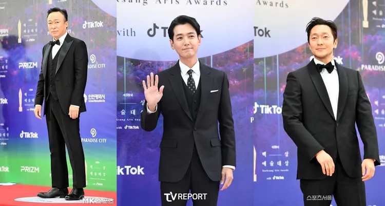 《財閥家的小兒子》李星民（左起）、《浪漫速成班》鄭敬淏、《我的出走日記》孫錫求提名視帝。翻攝MK體育、tv REPORT、首爾體育