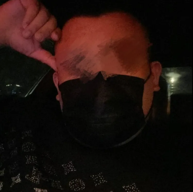 死者林男為竹聯明仁會成員。翻攝自死者臉書