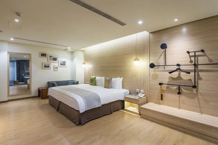 天成文旅-繪日之丘輕逸精緻客房。業者提供