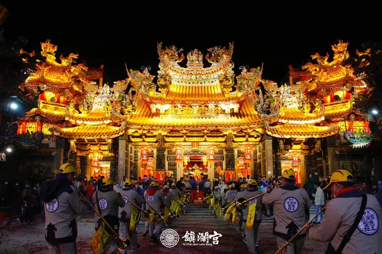 大甲媽遶境來回340公里，沿途行經台中、彰化、雲林、嘉義4縣市，30日回鑾安座。翻攝鎮瀾宮臉書