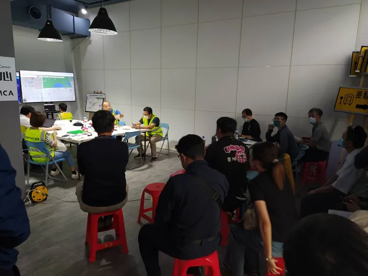 文化局與相關單位與主辦橫向溝通，解決演唱會相關問題。市府提供