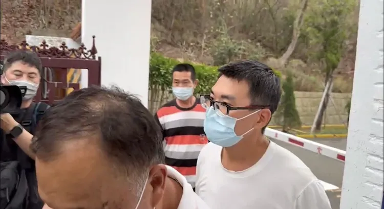 趙建銘上周剛出獄。資料照片