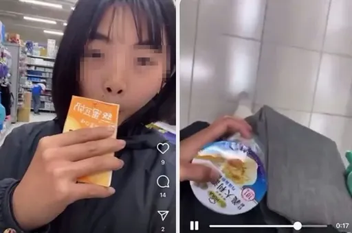 賣場行竊「打開就吃」還拍抖音　瞎妹遭肉搜反嗆：臭酸民！