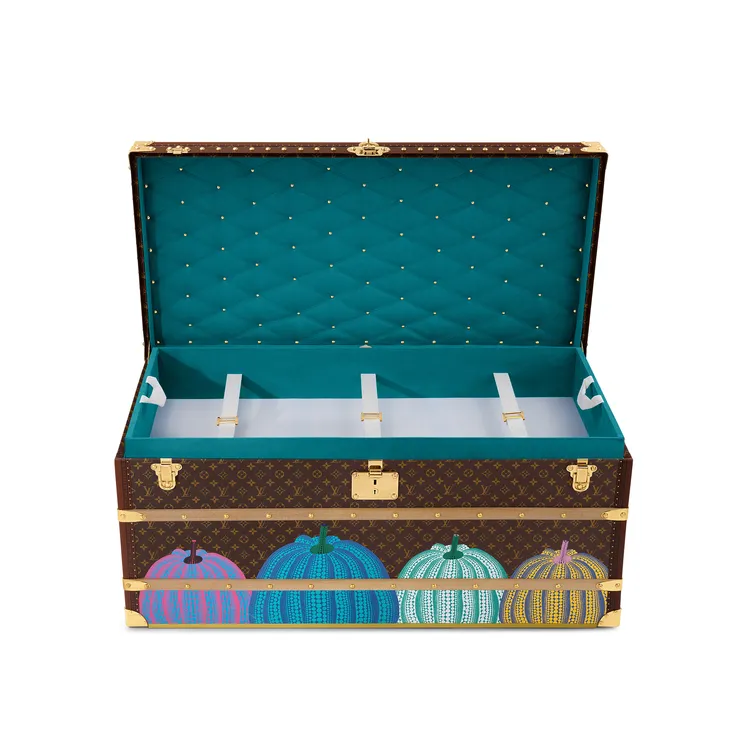 LV x 草間彌生南瓜硬箱，267萬元。品牌提供