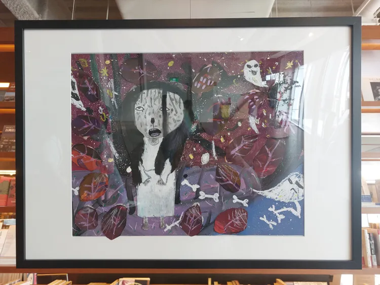 蕭柏潤作品充滿異想。凃建豐攝