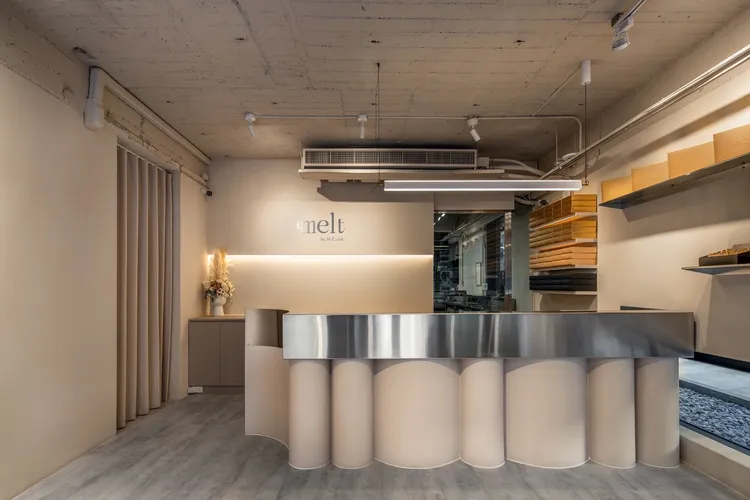 室內以白色為主視覺風格。Melt by MICASA提供