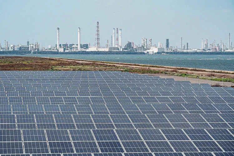 韋能能源雲林新興電廠，是國內目前最大的光電案場。政院提供