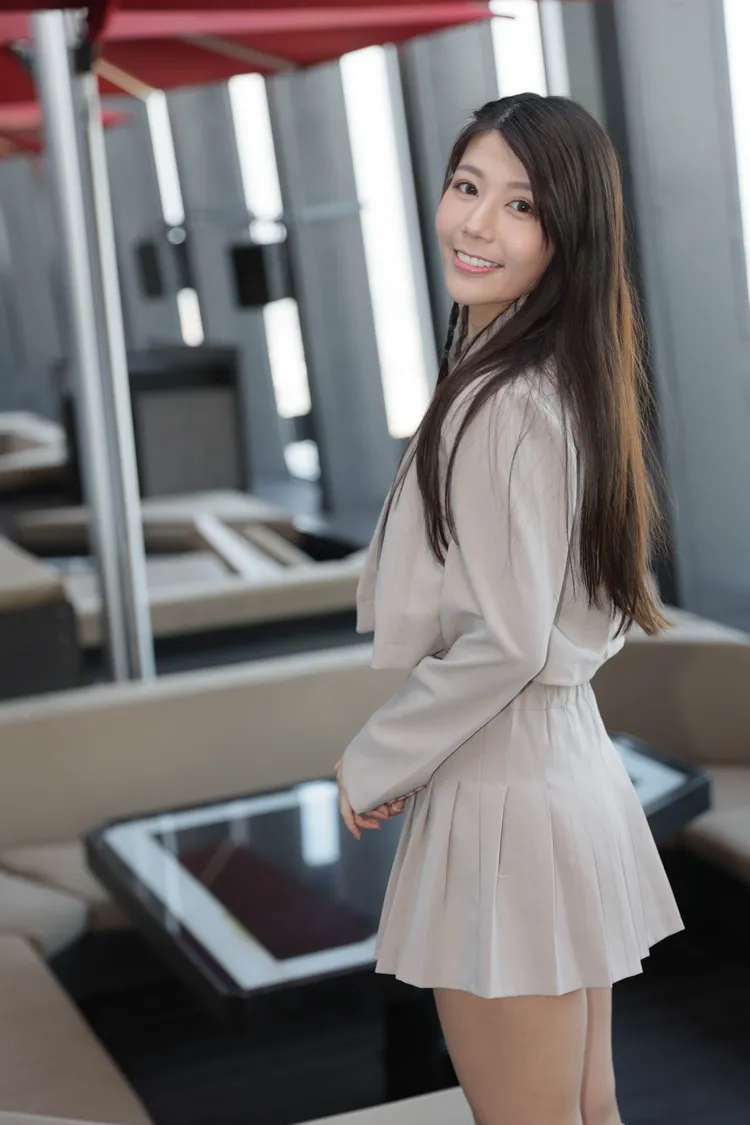 東東有著鄰家女孩般的親切感。彭欣偉攝