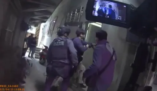 北市男跑給警追　這枝情急丟花圃！但身上「1東西」賴不掉