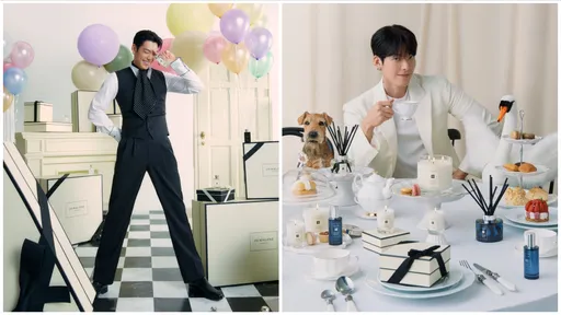 金宇彬「女友約會視角」喝下午茶 捧Jo Malone贈禮寵女人