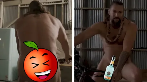 水行俠全裸騎單車成遛鳥俠 還奉送兩片大屁股