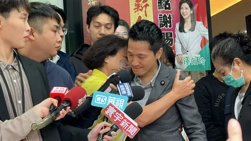何志偉輸給王世堅!發表11分鐘感言 最後因她這動作哽咽落淚