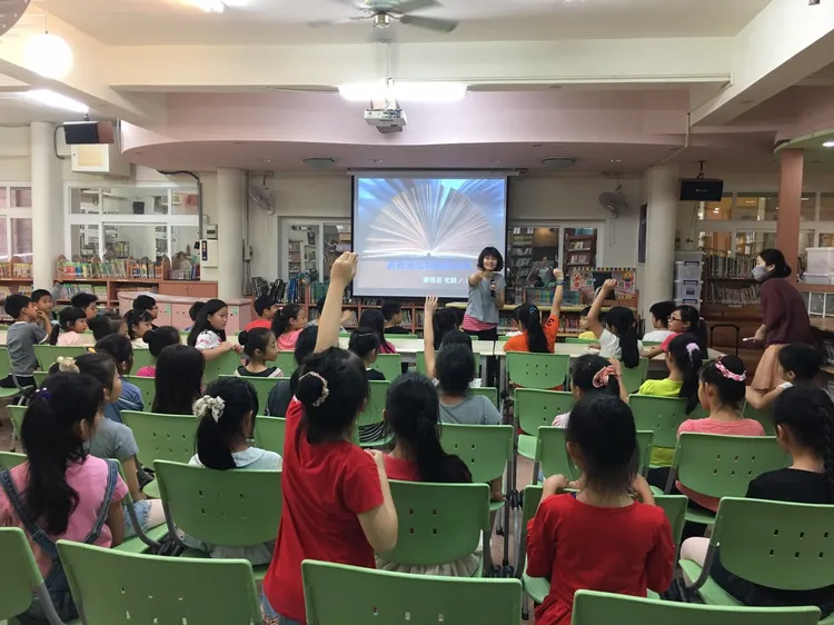 主題閱讀課。新竹市府提供