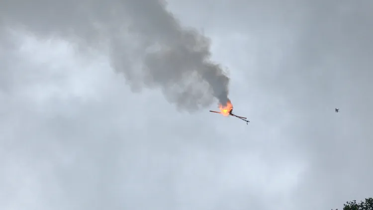 無人機增雨作業。北水局提供