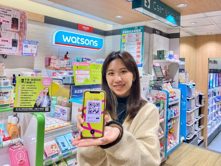 屈臣氏「手機就是你的行動寵i卡」讓累點、兌點、支付、購物體驗變得更輕鬆。業者提供