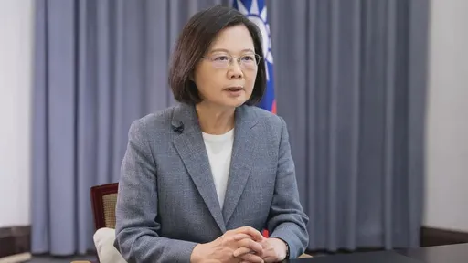 共機違規越中線成新常態　蔡英文信心喊話：守護民主台灣首要之務