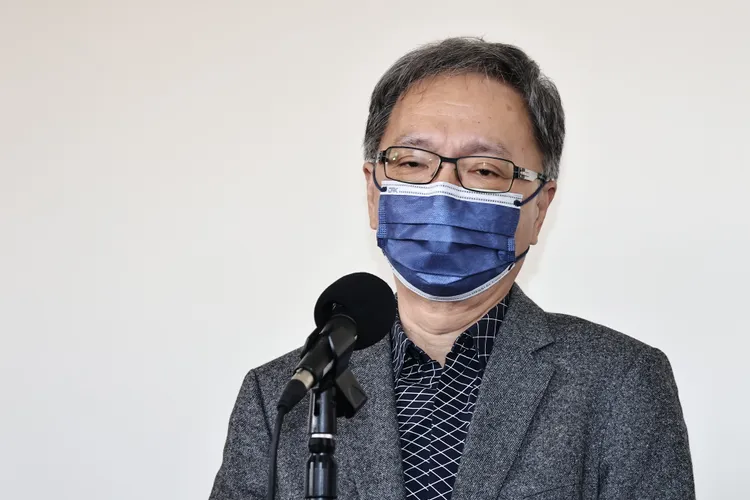 薛瑞元強調，「什麼死人骨頭都有」，是對事、對物、不對人。資料照，施昂強攝