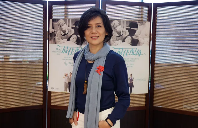 黃柔閩氣質出眾。大愛提供