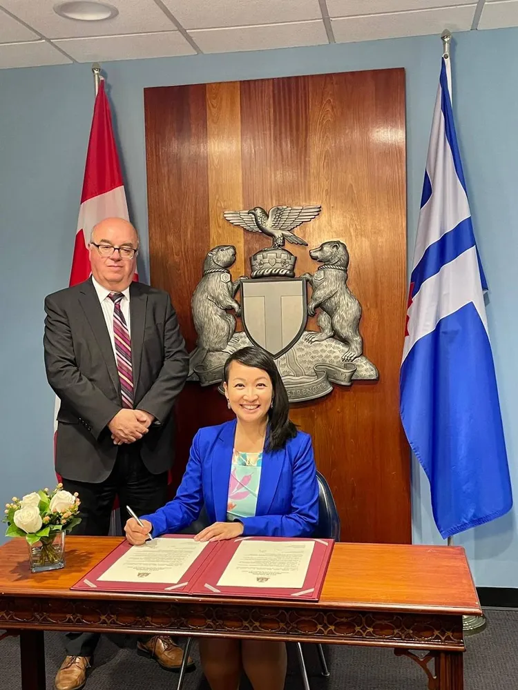 加拿大華裔市議員陳伶俐。牧菓國際提供