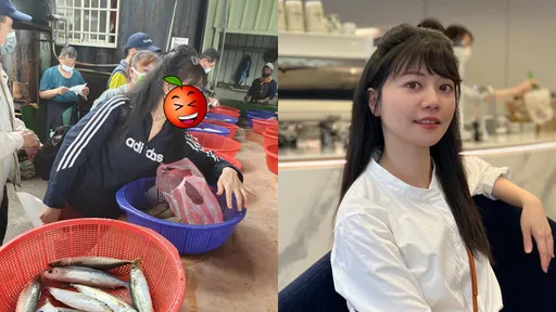 「漁場妹」撞臉高嘉瑜！神還原眼球運動+公主頭　釣出本尊回應了