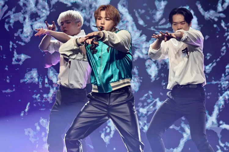 姜丹尼爾勁歌熱舞。施昂強攝