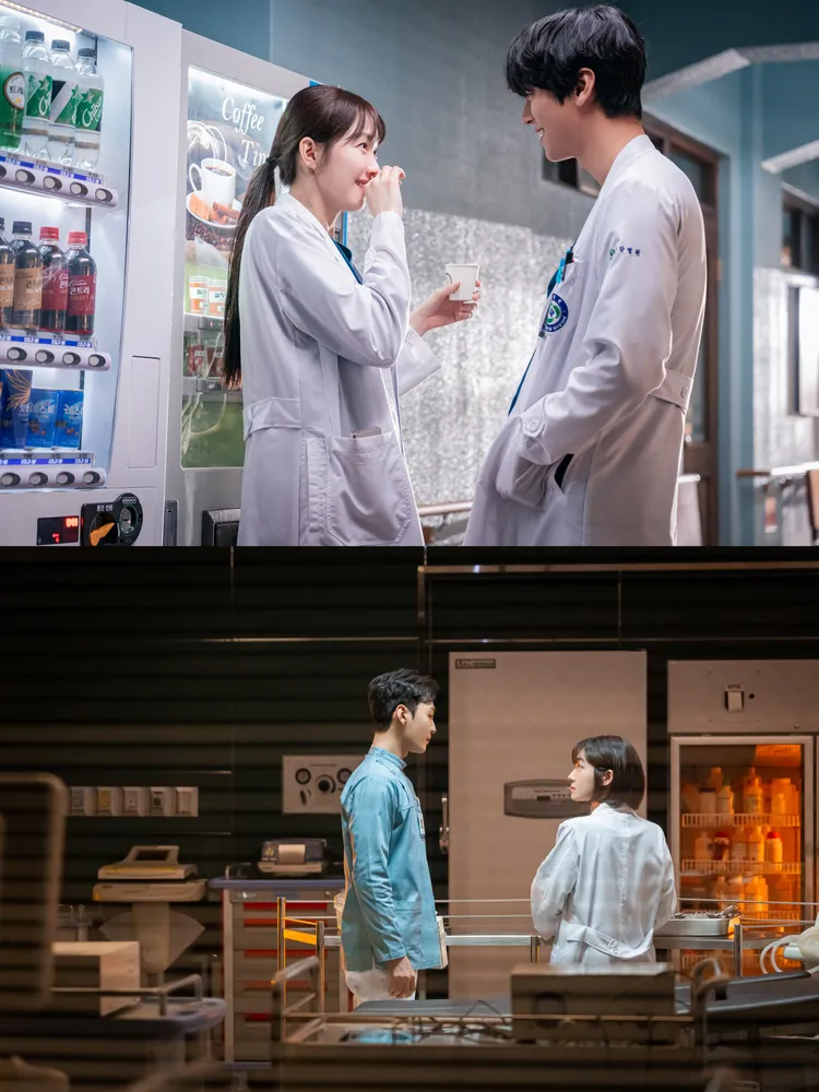 安孝燮與李聖經的「恩宇CP」（上圖）、金旻載與蘇珠妍的「直進CP」，都深受觀眾喜愛。Disney+提供