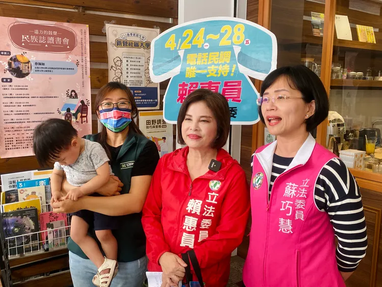 蘇巧慧受訪時說「蘇院長當然知道」。王志弘攝