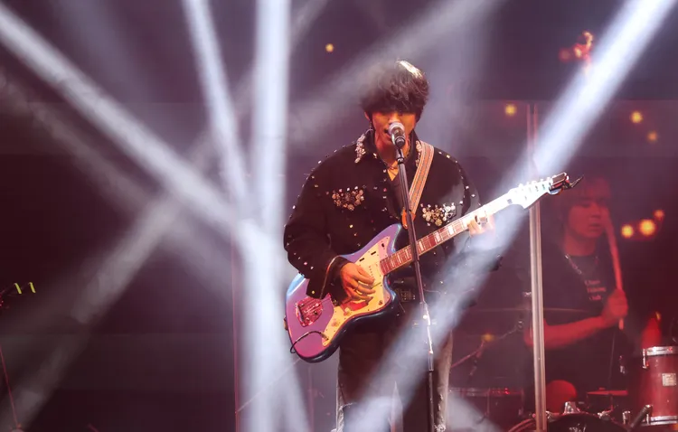 李承允喜歡台灣的牛肉麵還有樂器行。鄭孟晃攝