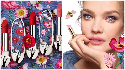 嬌蘭follow法國女人穿上丹寧衣 出手讓LVMH少奶奶性感雙唇再升級