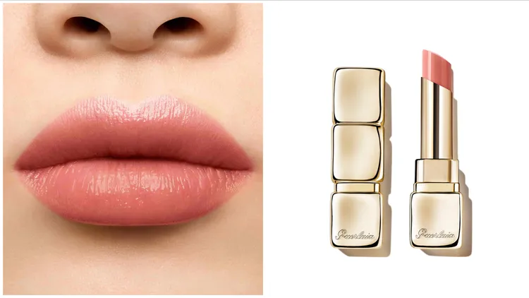 嬌蘭KissKiss法式之吻波光蜜漾護唇膏#129 Blossom Glow，1400元。品牌提供