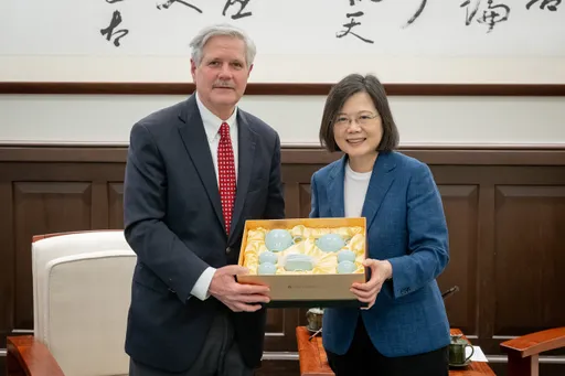 蔡英文盼台美展開更多合作　力推洽簽避免雙重課稅協定