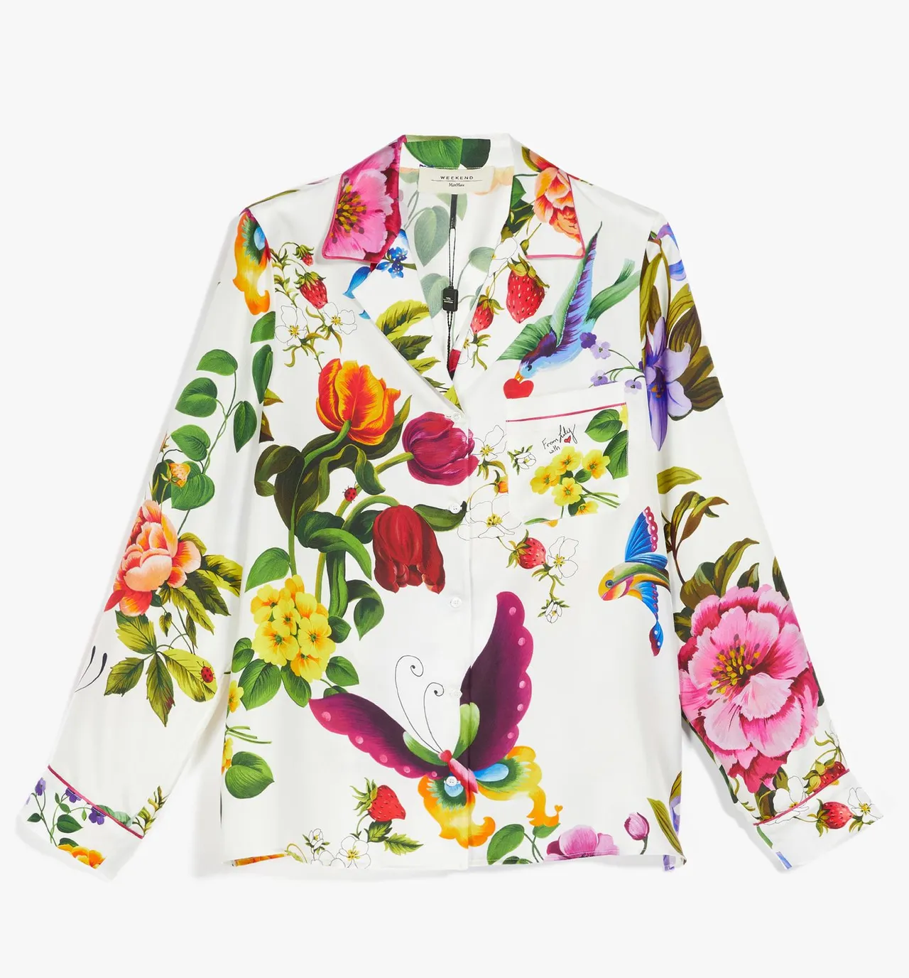 From Lily With Love聯名系列印花外套,2萬2900元。品牌提供